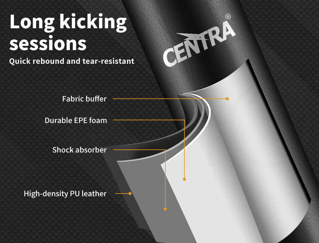 Centra Boxing Punching Bag Free Standing Speed Bag Dummy UFC Kick Training 170Cm