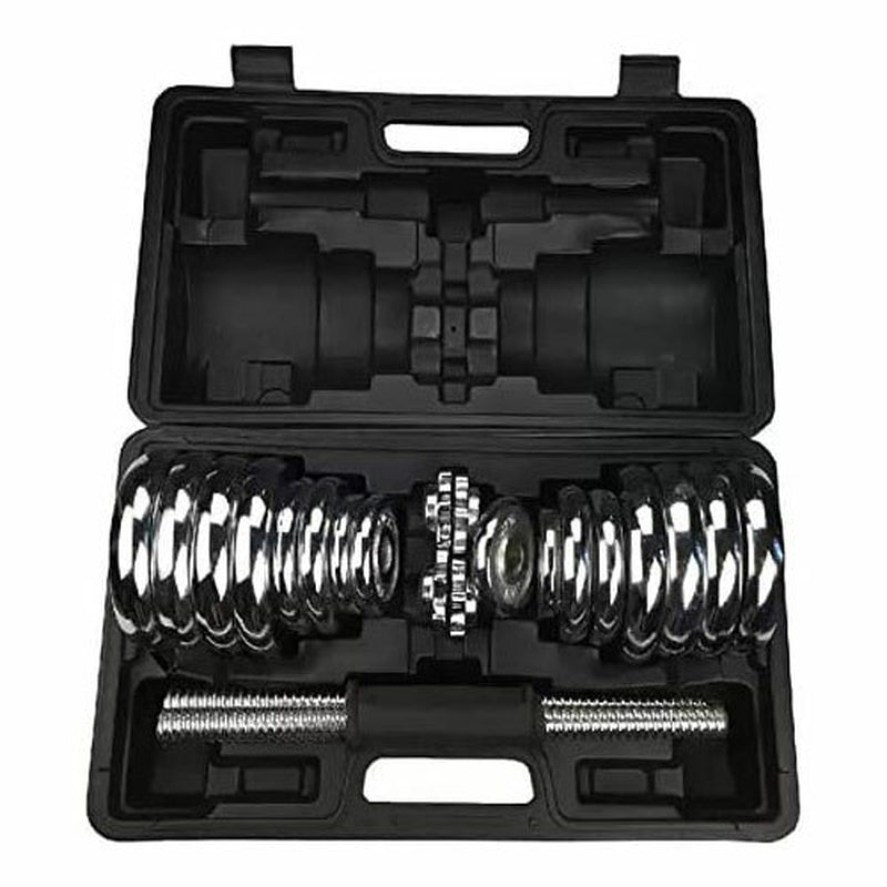 Dumbbell Set Weight Dumbbells Home Gym Training Fitness Barbell Equipment Case