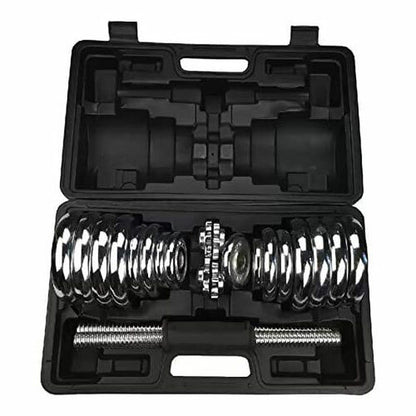 Dumbbell Set Weight Dumbbells Home Gym Training Fitness Barbell Equipment Case