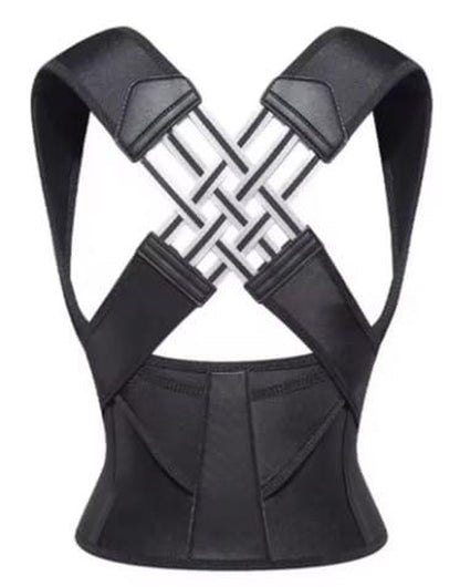 Waist Trainer Correct Bad Posture Help and Hunchback Unisex Posture Enhancer Back Support Posture Correction Shoulder Belt Correction Vest for Home Office