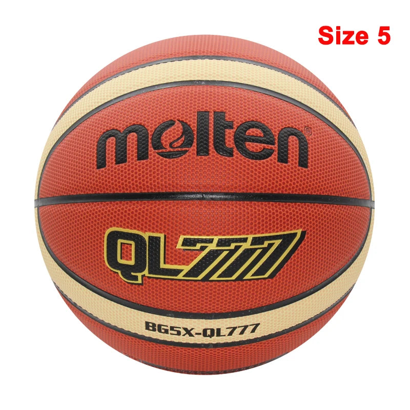 2023  Original Basketball Ball Size 7/6/5 High Quality PU Wear-Resistant Match Training Outdoor Indoor Men Basketbol Topu