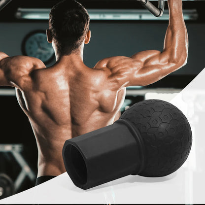 Barbell Landmine Attachment Ball Fits 2Inch Bars Silicone Holder Barbell Landmine Base Barbell Floor Swivel for Presses Home Gym