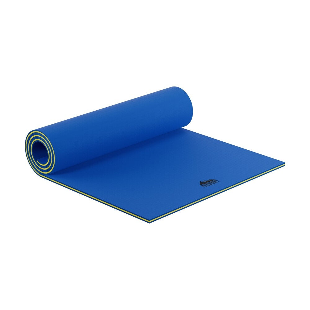 Weisshorn Floating Water Mat 3.5X1.8M Foam Pad Swimming Pool Platform Blue
