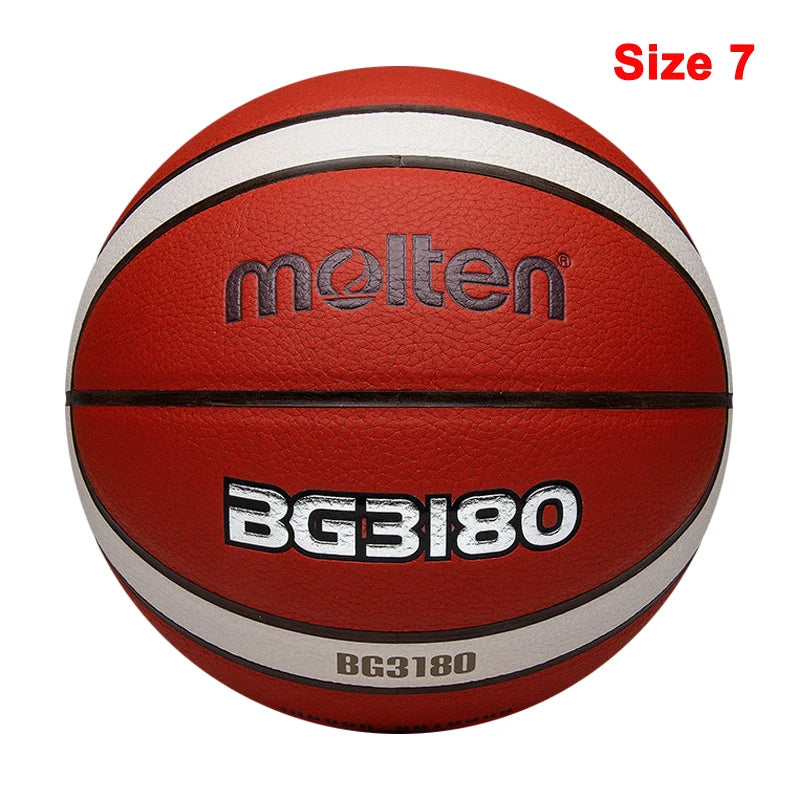 2022  Original Basketball Ball Size 7/6/5 High Quality PU Wear-Resistant Match Training Outdoor Indoor Men Basketbol Topu