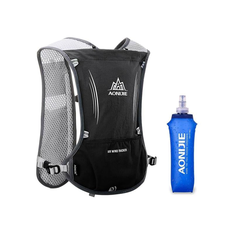 AONIJIE E913S 5L Hydration Running Vest-Lightweight Backpack for Marathonhiking, Trail Running (Fits Chest 65-135Cm) Jogging Accessories