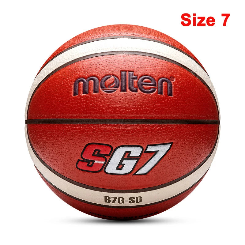 2023  Original Basketball Ball Size 7/6/5 High Quality PU Wear-Resistant Match Training Outdoor Indoor Men Basketbol Topu