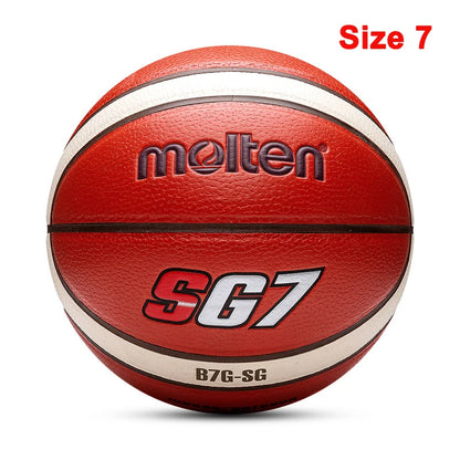 2023  Original Basketball Ball Size 7/6/5 High Quality PU Wear-Resistant Match Training Outdoor Indoor Men Basketbol Topu
