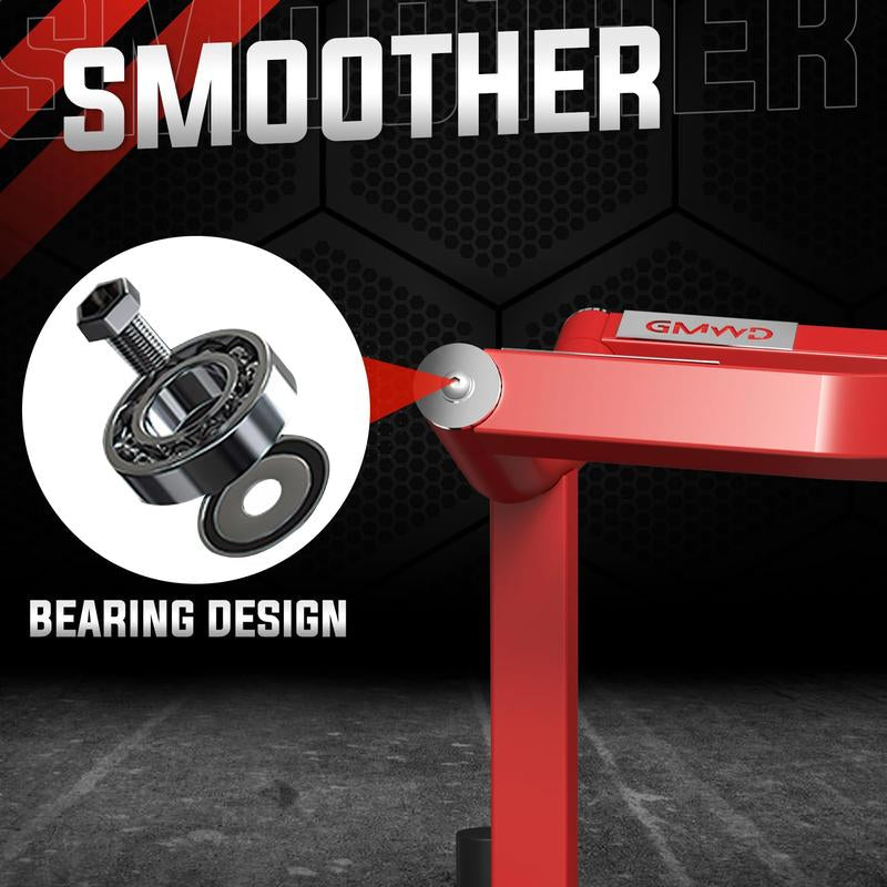 【Fathersdaygift】Chest Press Machine, 1050LBS Bench Press Machine with Independent Converging Arms, Adjustable Flat Incline Bench for Chest, AB Workouts, Shoulder Home Gym Equipment