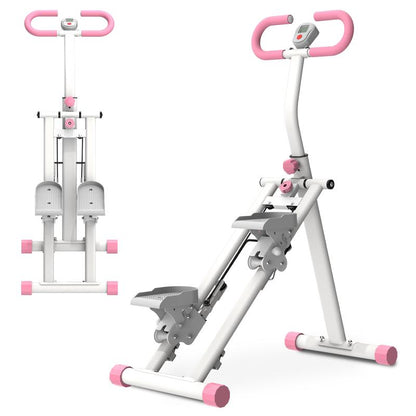 [Dufominc] 265Lbs Stair Stepper Climber Machine with Handlebar - 196N Resistance Upgrade Vertical Climber Workout Machine for Full-Body Exercise Climber Fitness Equipment