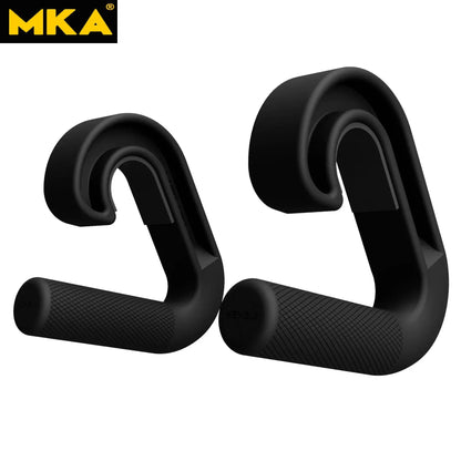 Pull up Hand Grip Ergonomic Hook Type Fitness Handle Gym Deadlift Pull down Grips Versatile Weights Roating Feet Exerciser