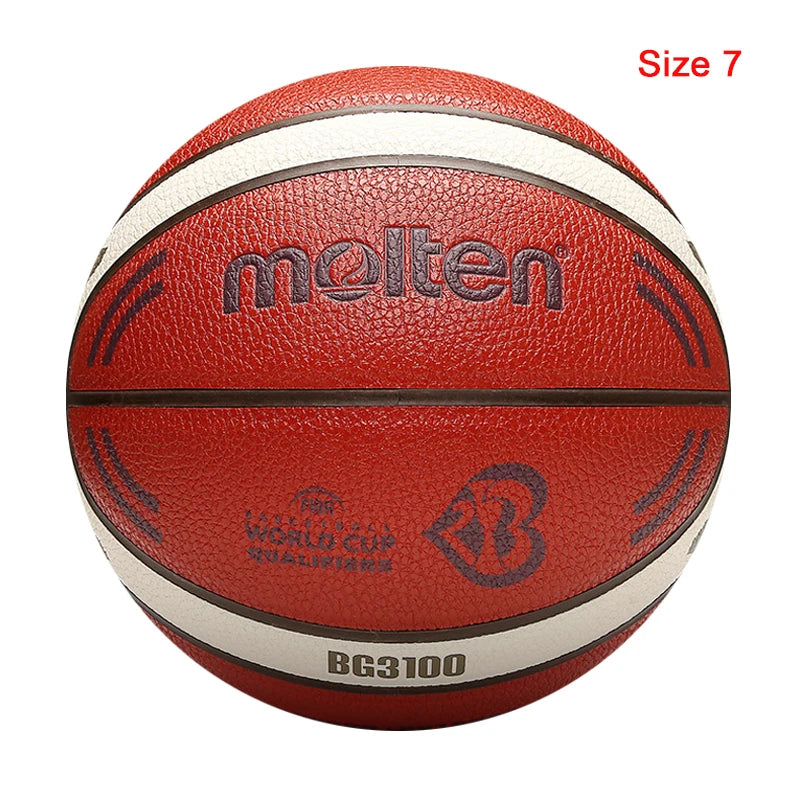 2022  Original Basketball Ball Size 7/6/5 High Quality PU Wear-Resistant Match Training Outdoor Indoor Men Basketbol Topu