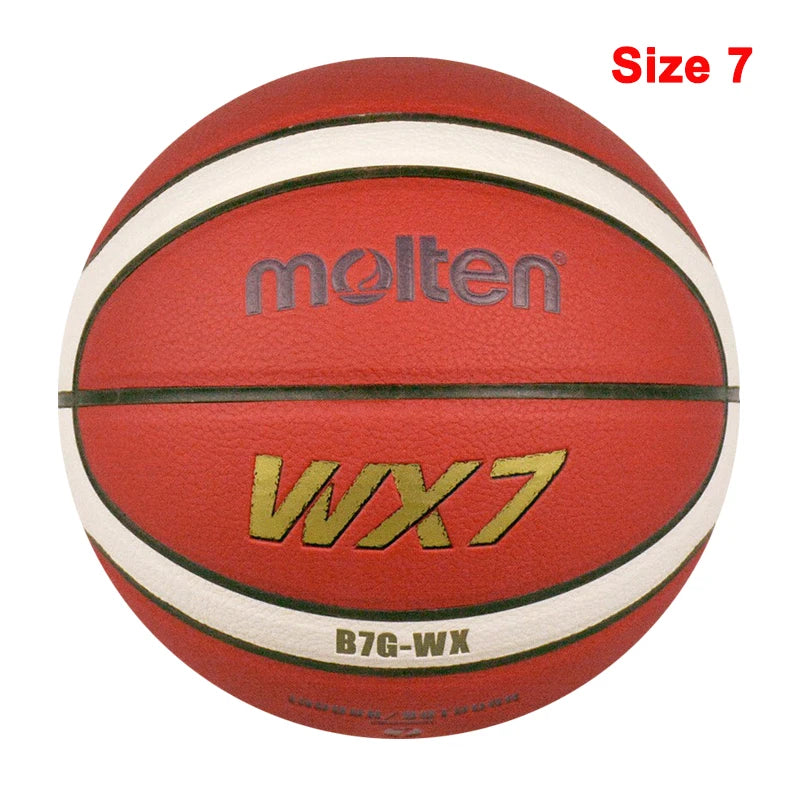 2023  Original Basketball Ball Size 7/6/5 High Quality PU Wear-Resistant Match Training Outdoor Indoor Men Basketbol Topu