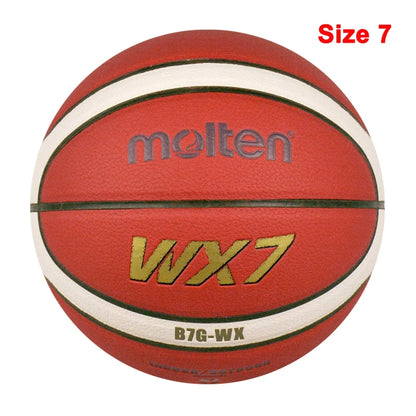 2023  Original Basketball Ball Size 7/6/5 High Quality PU Wear-Resistant Match Training Outdoor Indoor Men Basketbol Topu