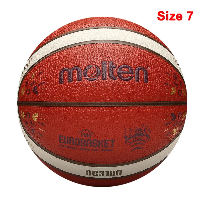 2022  Original Basketball Ball Size 7/6/5 High Quality PU Wear-Resistant Match Training Outdoor Indoor Men Basketbol Topu
