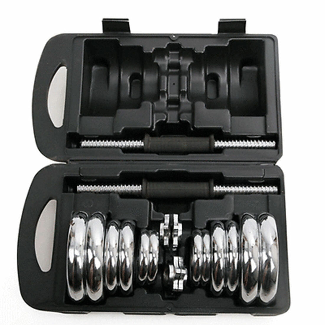 Dumbbell Set Weight Dumbbells Home Gym Training Fitness Barbell Equipment Case