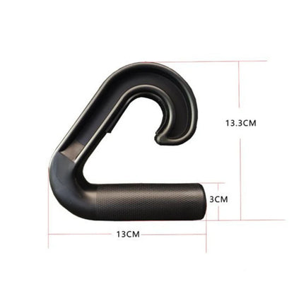 Pull up Hand Grip Ergonomic Hook Type Fitness Handle Gym Deadlift Pull down Grips Versatile Weights Roating Feet Exerciser