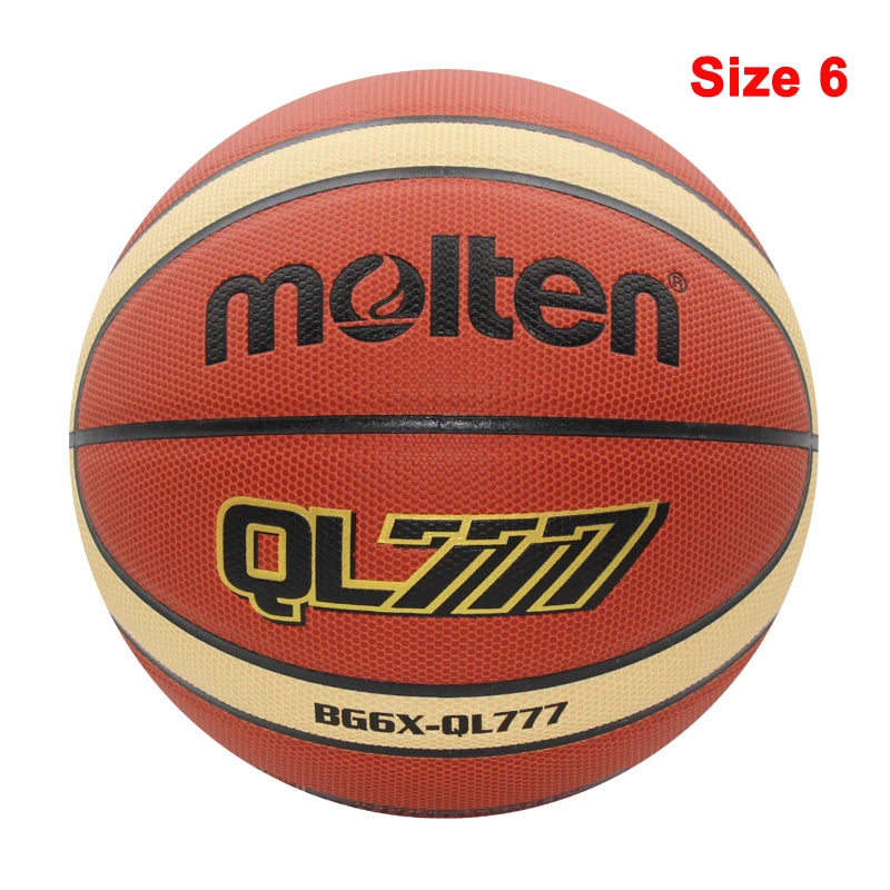 2023  Original Basketball Ball Size 7/6/5 High Quality PU Wear-Resistant Match Training Outdoor Indoor Men Basketbol Topu
