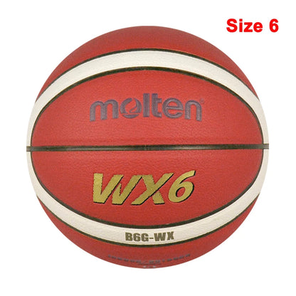 2023  Original Basketball Ball Size 7/6/5 High Quality PU Wear-Resistant Match Training Outdoor Indoor Men Basketbol Topu