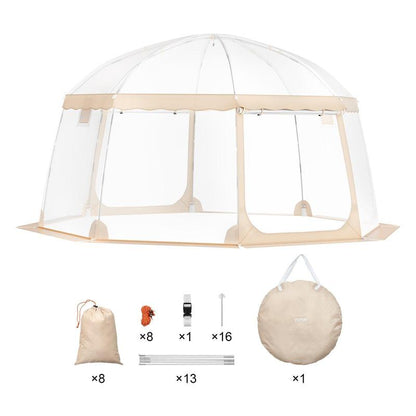 VEVOR Sports Tent Instant Tent Shelter Weather Proof 1 Person Clear Bubble Tent