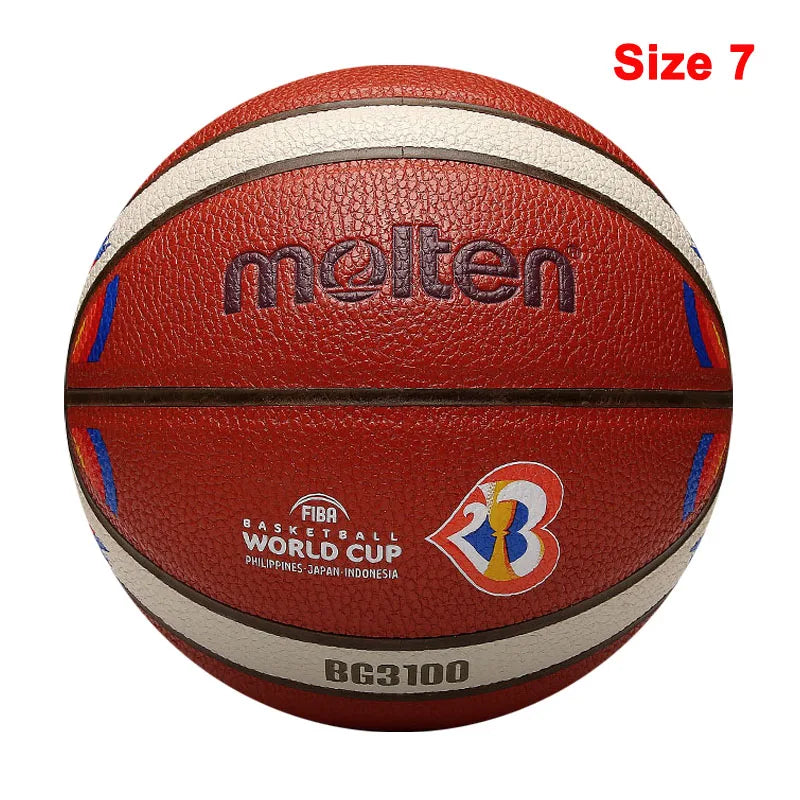 2023  Original Basketball Ball Size 7/6/5 High Quality PU Wear-Resistant Match Training Outdoor Indoor Men Basketbol Topu