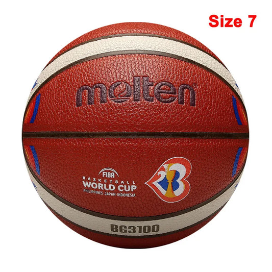 2023  Original Basketball Ball Size 7/6/5 High Quality PU Wear-Resistant Match Training Outdoor Indoor Men Basketbol Topu